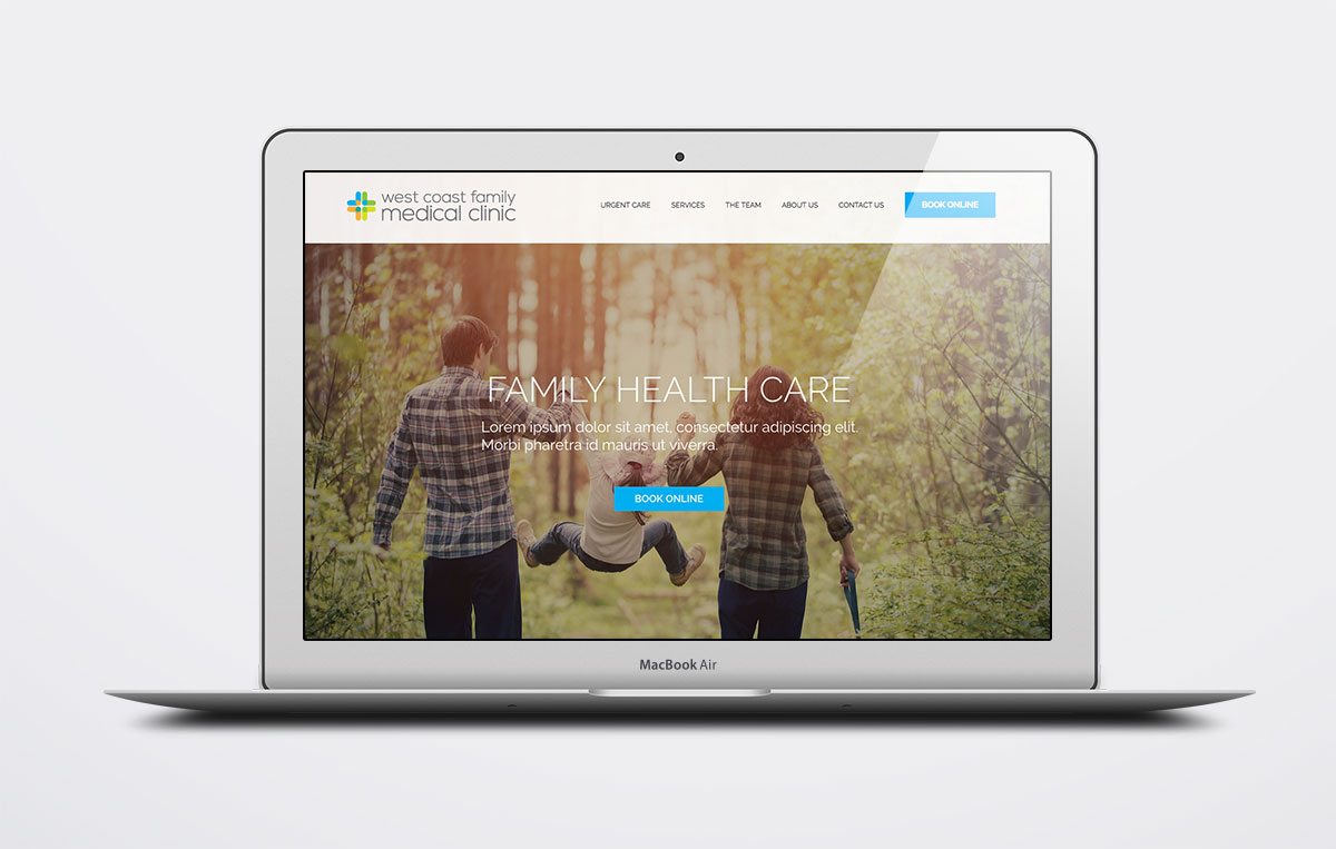 wcfmc_imac West Coast Family Medical Clinic web site